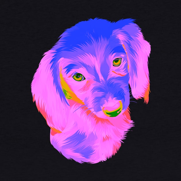 dog in pop art by Fadmel